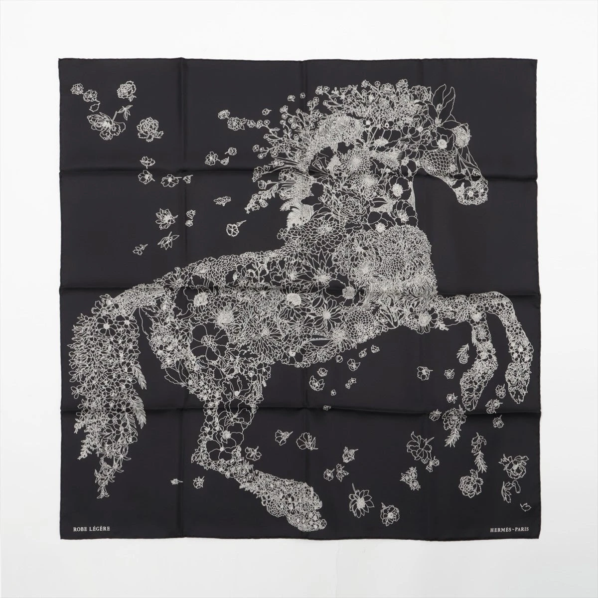 エルメス カレ90 Robe Legere ローブ レジェール スカーフ シルク