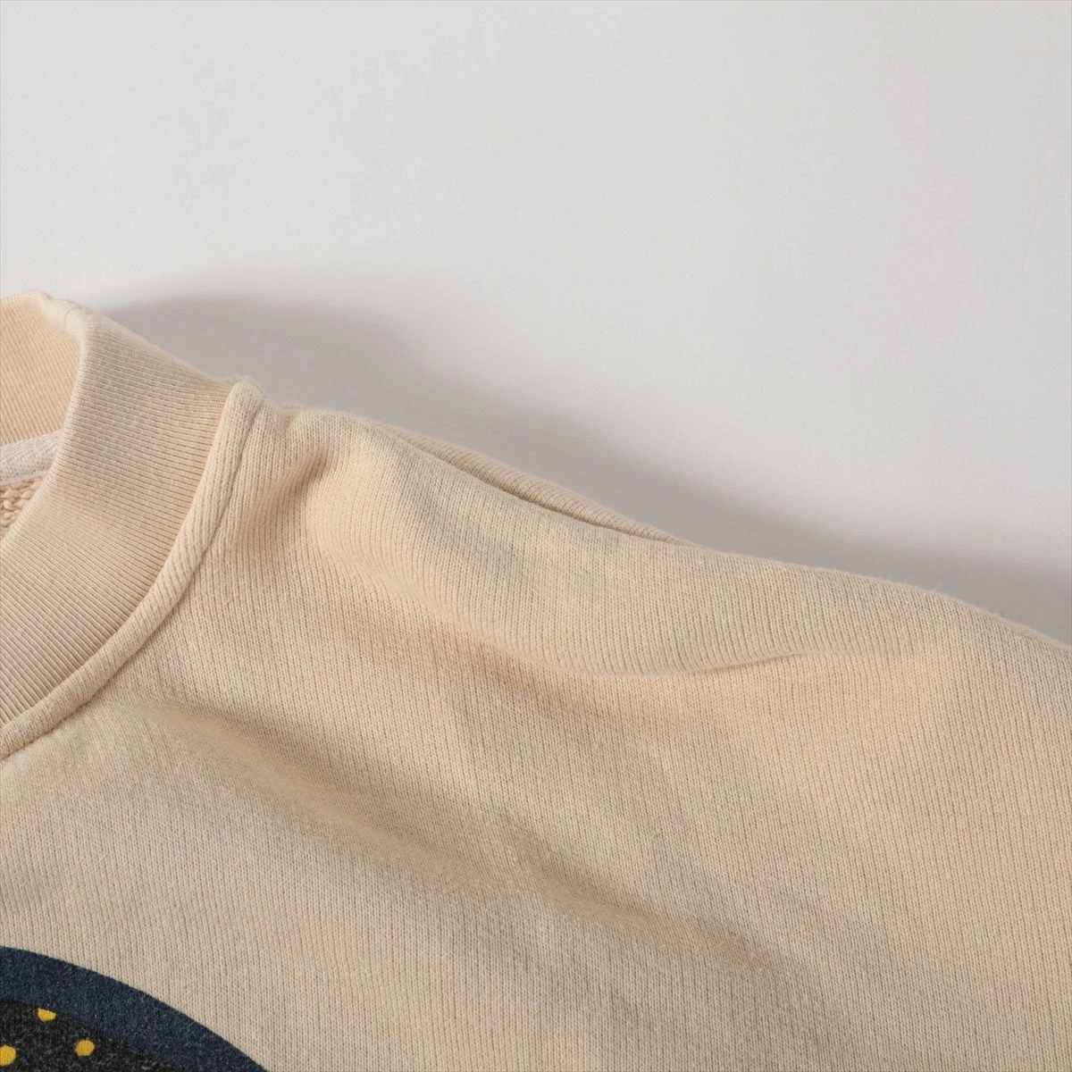 マルニ 20AW コットン×ポリウレタン スウェット 48 ベージュ スマイリー マルニ 20AW コットン×ポリウレタン スウェット 48 ベージュ