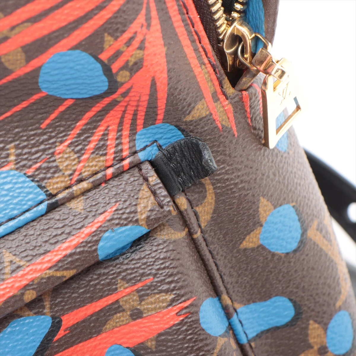 ルイヴィトン モノグラム ジャングルドット パームスプリングス バック