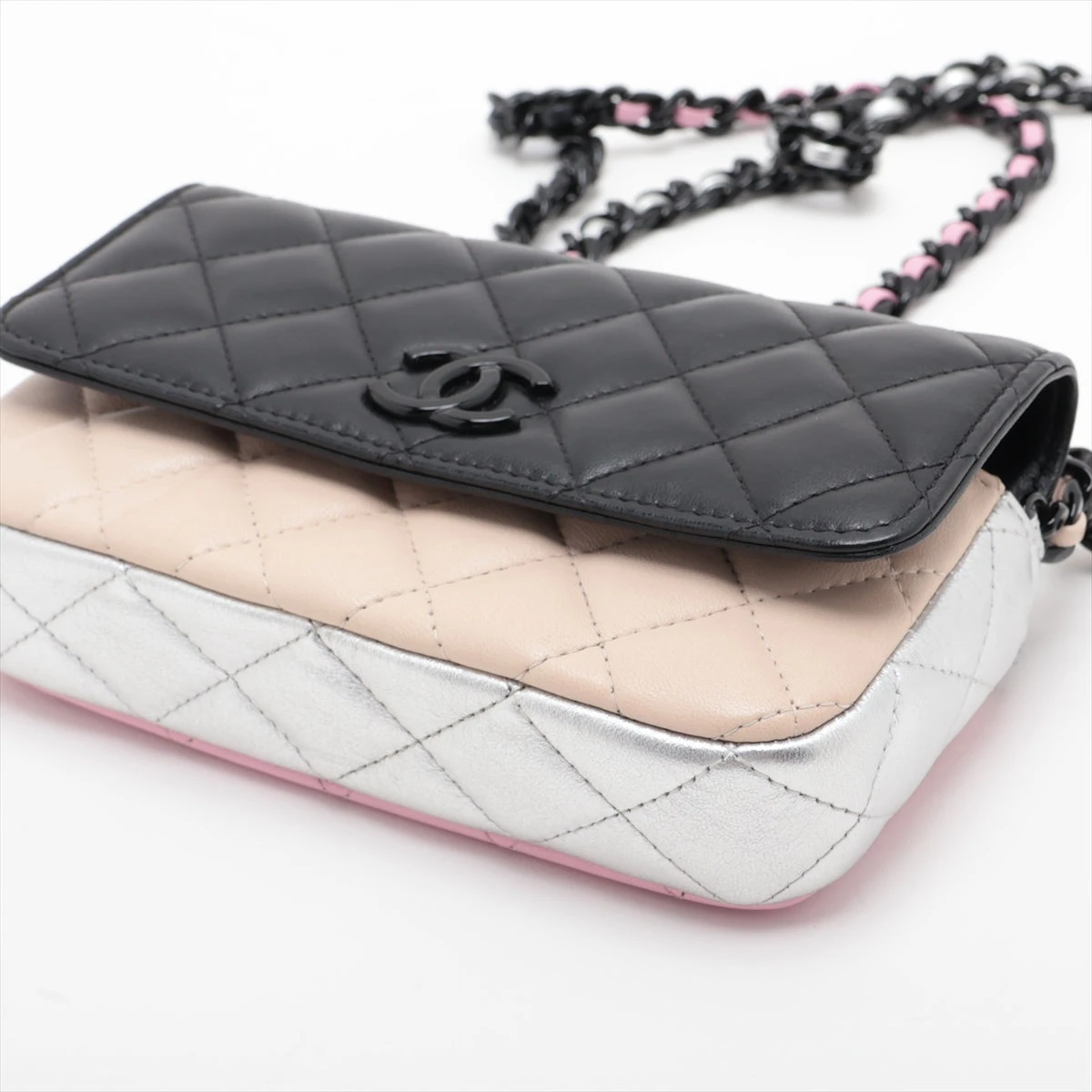 正規品 CHANEL マトラッセ ラムレザー シルバー金具 キーケース レッド 楽天市場】シャネル キーケース（レディースコインケース｜財布