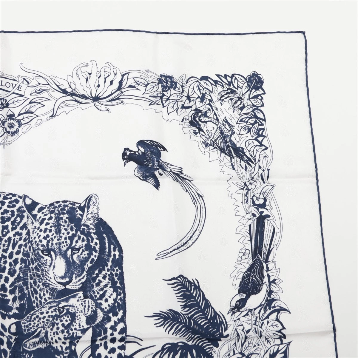 エルメス カレ90 JUNGLE LOVE ジャングルラブ スカーフ シルク