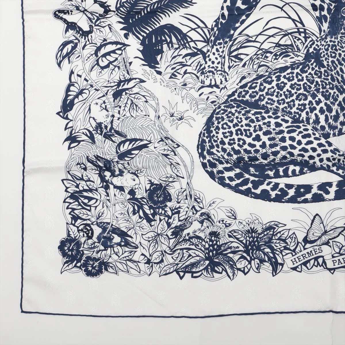 エルメス カレ90 JUNGLE LOVE ジャングルラブ スカーフ シルク