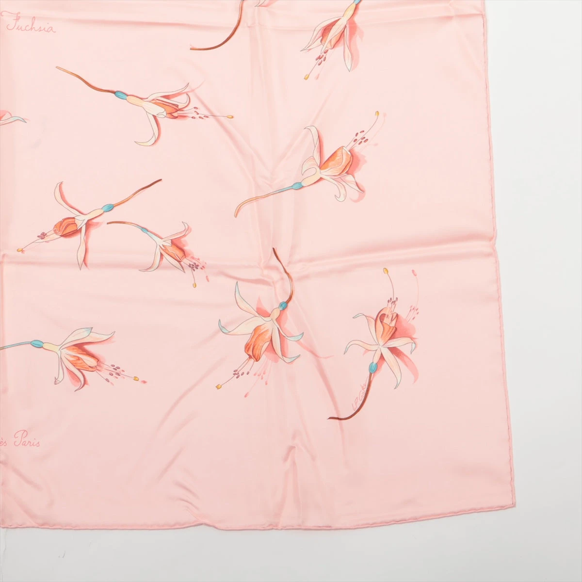 新作商品 エルメス スカーフ フクシャの花 Fuchsia De Fleurs