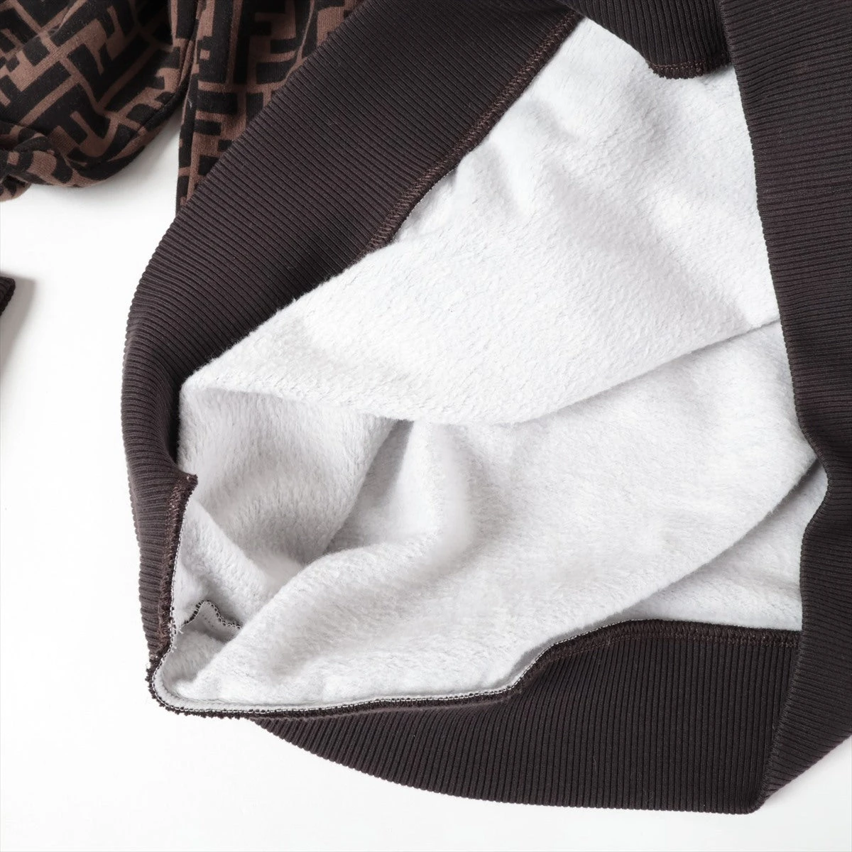 フェンディ ズッカ 20年 コットン×ポリウレタン パーカー L