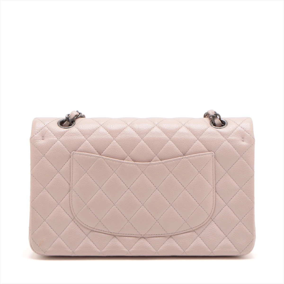 シャネル マトラッセ25 キャビアスキン ダブルフラップ ダブルチェーン