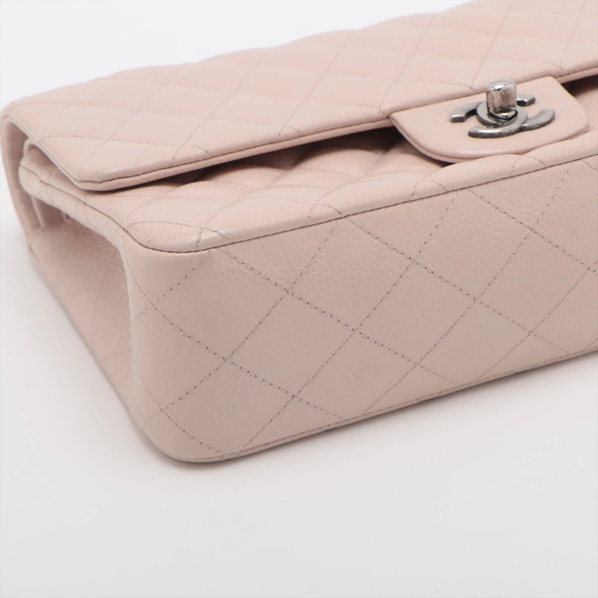 CHAN** マトラッセ 25cm キャビアスキン 店頭販売品】【新品】シャネル/CHANEL/キャビアスキン/マトラッセ25