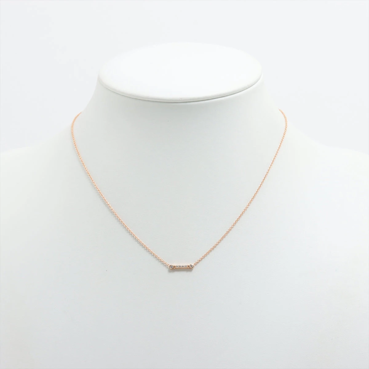 ティファニー フルールドリス ステム ダイヤ ネックレス 750(PG) 1.9g