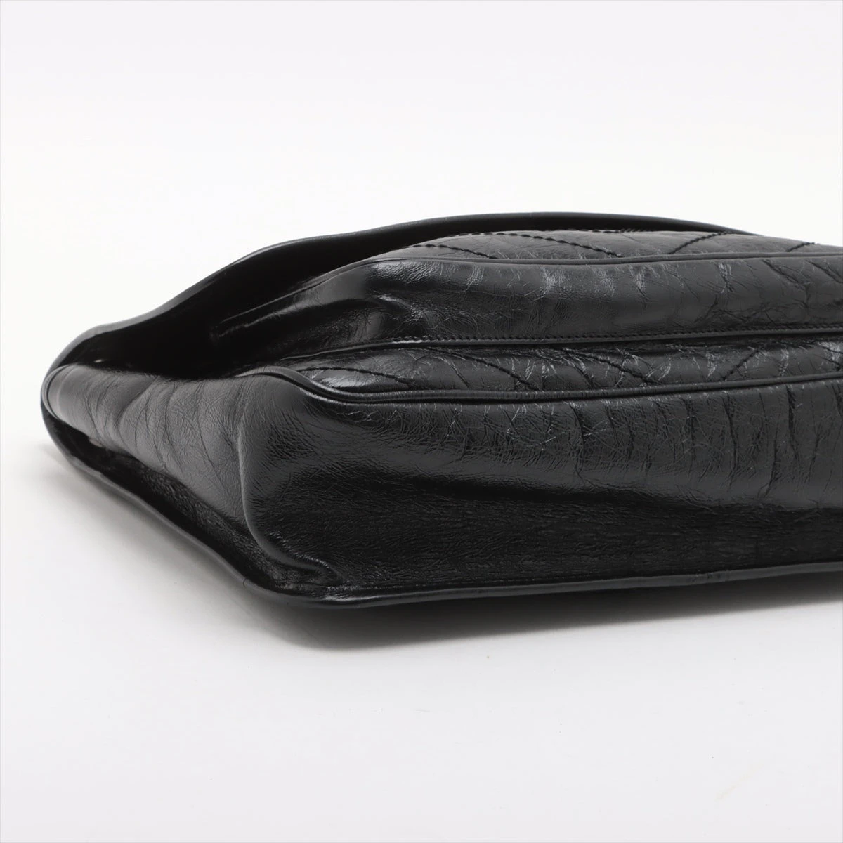 サンローランパリ ニキ レザー チェーンショルダーバッグ