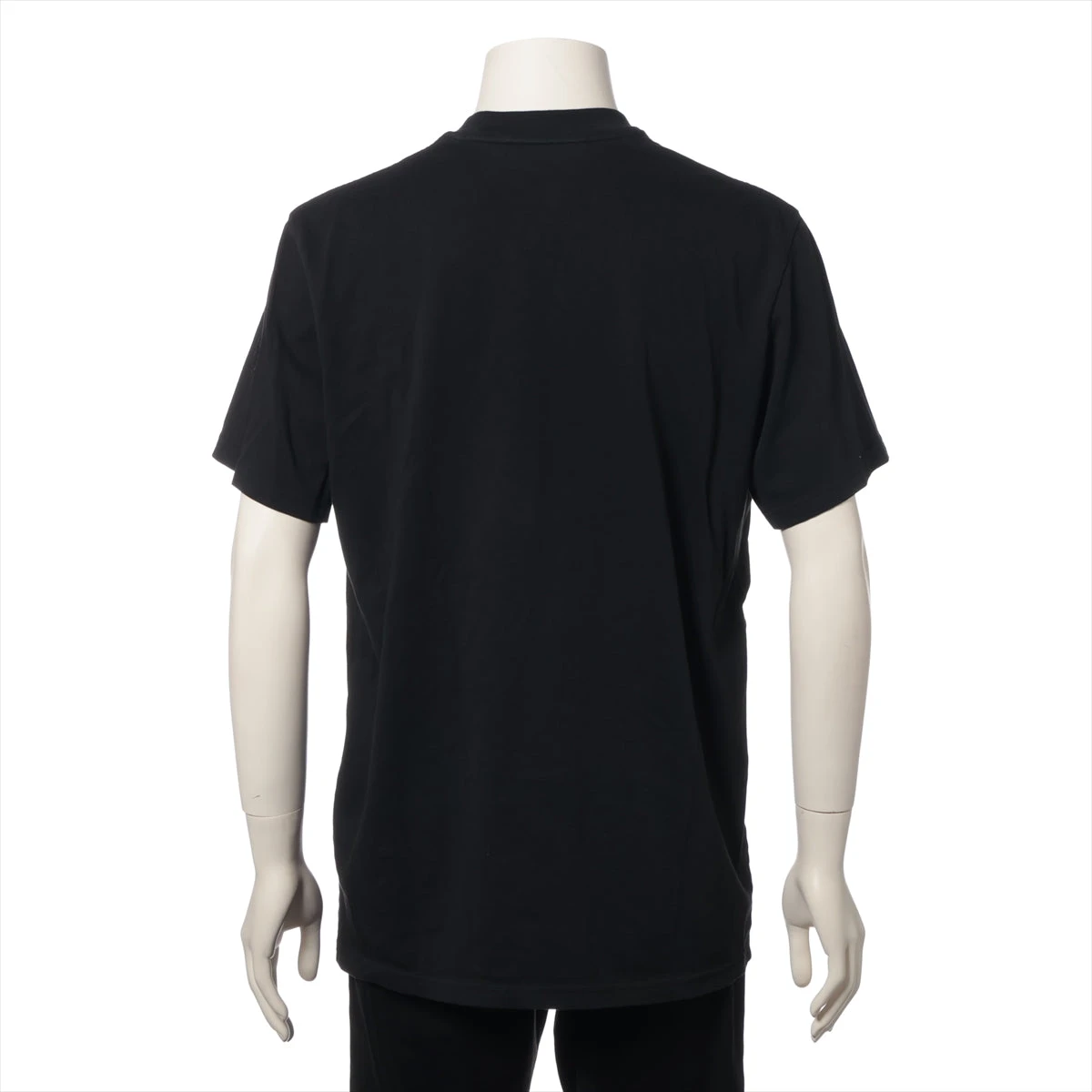 モンクレール 23年 コットン Tシャツ L メンズ ブラック