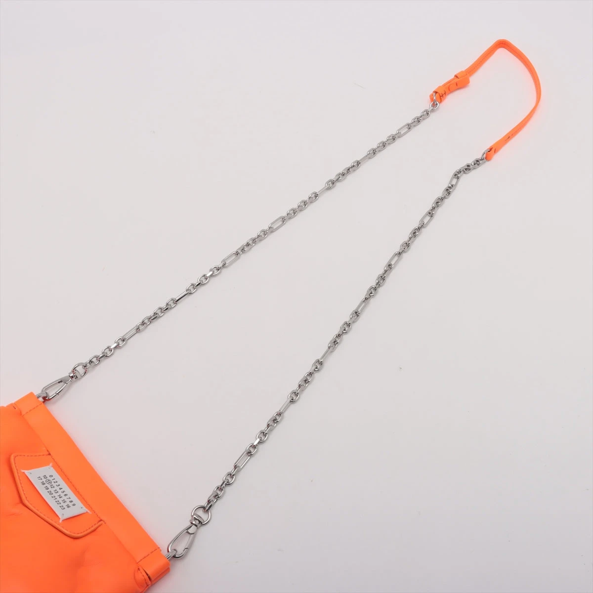 【美品】メゾンマルジェラ スナッチト スモールチェーンショルダーバッグ オレンジ 三越伊勢丹 | Maison Margiela/メゾン マルジェラ_Women通販