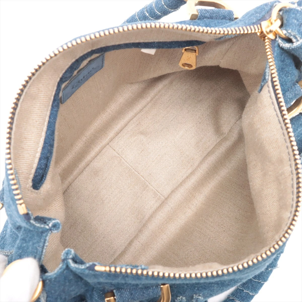 クロエ マーシー デニム 2WAYハンドバッグ ブルー A2957251｜中古 