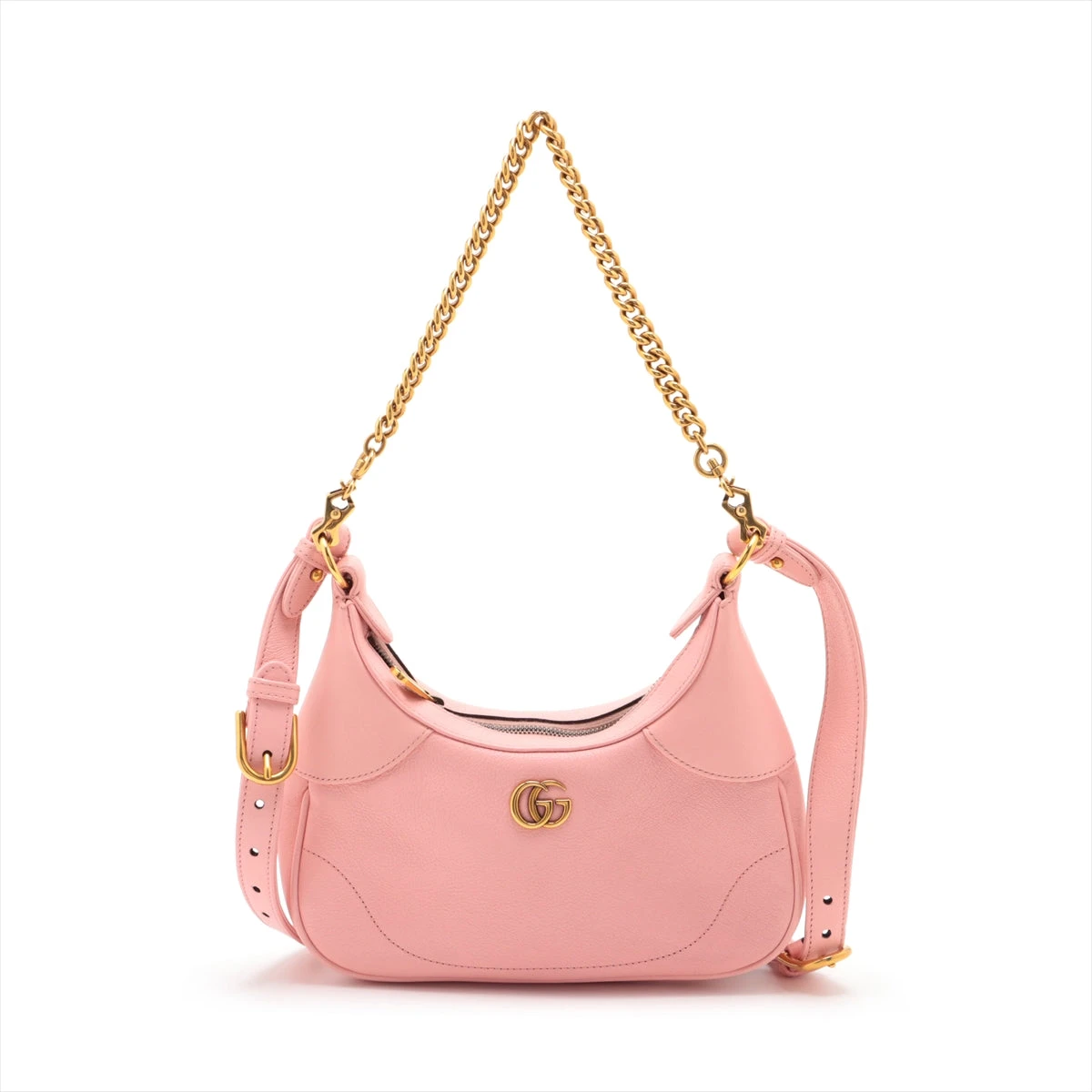 GUCCI　グッチ　アフロディーテ　スモール　ピンク　チェーンハンドバッグ GUCCIグッチアフロディーテスモールピンクチェーンハンドバッグ