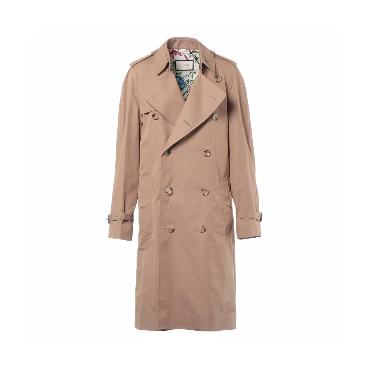 美品 Rene 羊皮 トレンチコート