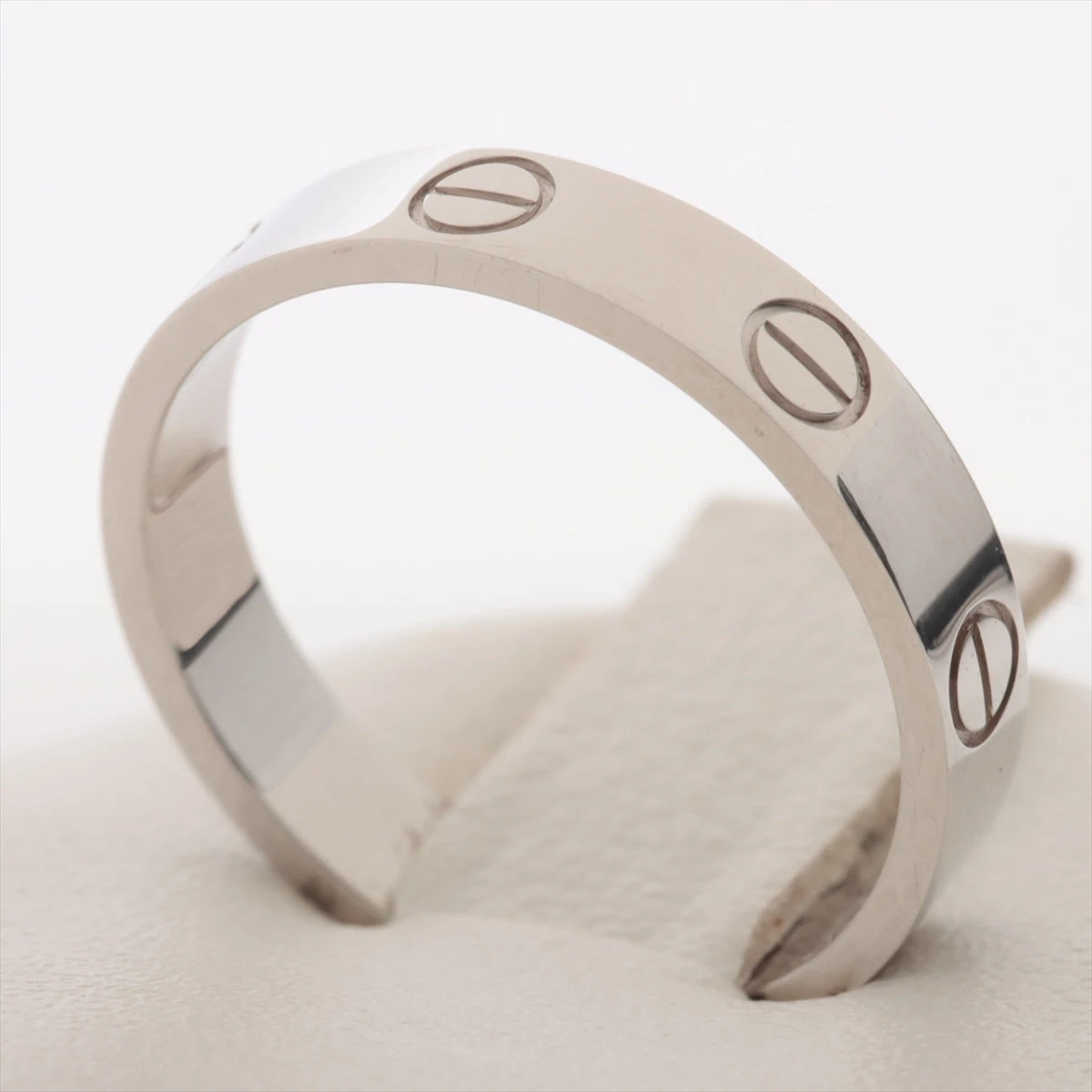 カルティエ ミニラブ リング 750(WG) 3.4g 53 CRB4085153 A2969418  