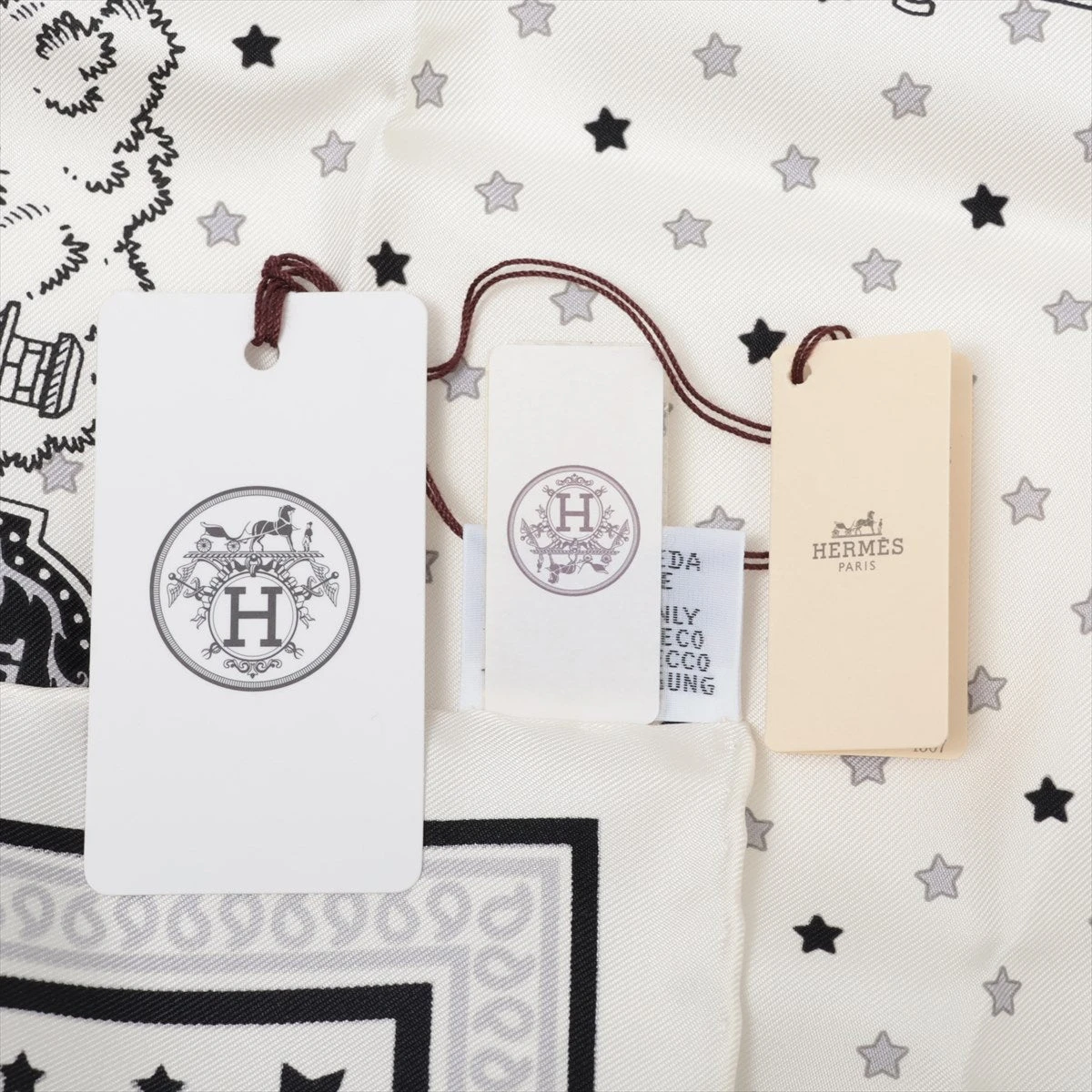 エルメス カレ55 Hermes Paris Station Bandana エルメス パリ
