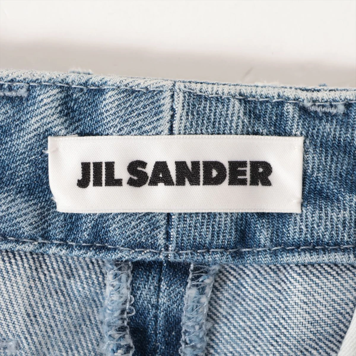 ジルサンダー 24SS コットン デニムパンツ 34 レディース ブルー