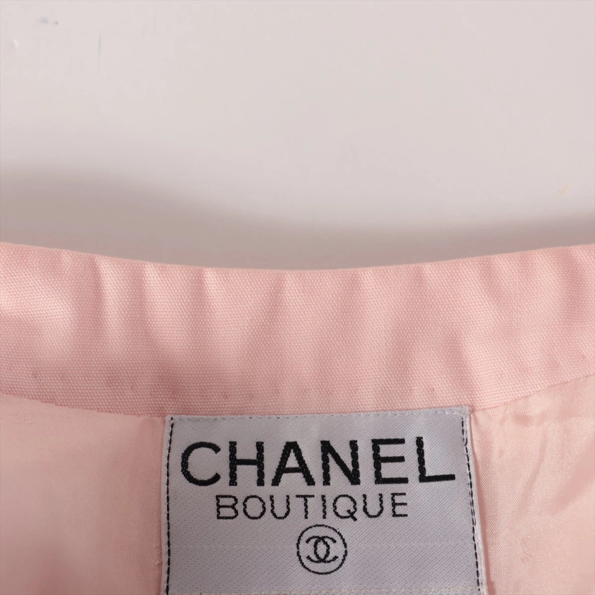 シャネル ココボタン コットン×シルク セットアップ 34 レディース