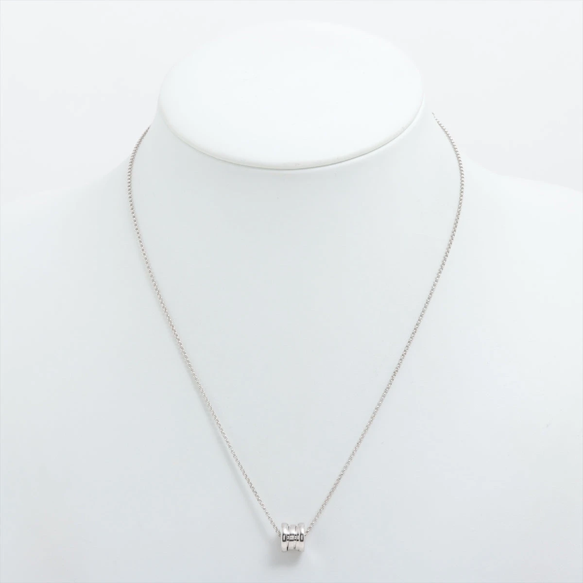 ブルガリ ビーゼロワン ミニ ネックレス 750(WG) 7.5g 360310 A2972060