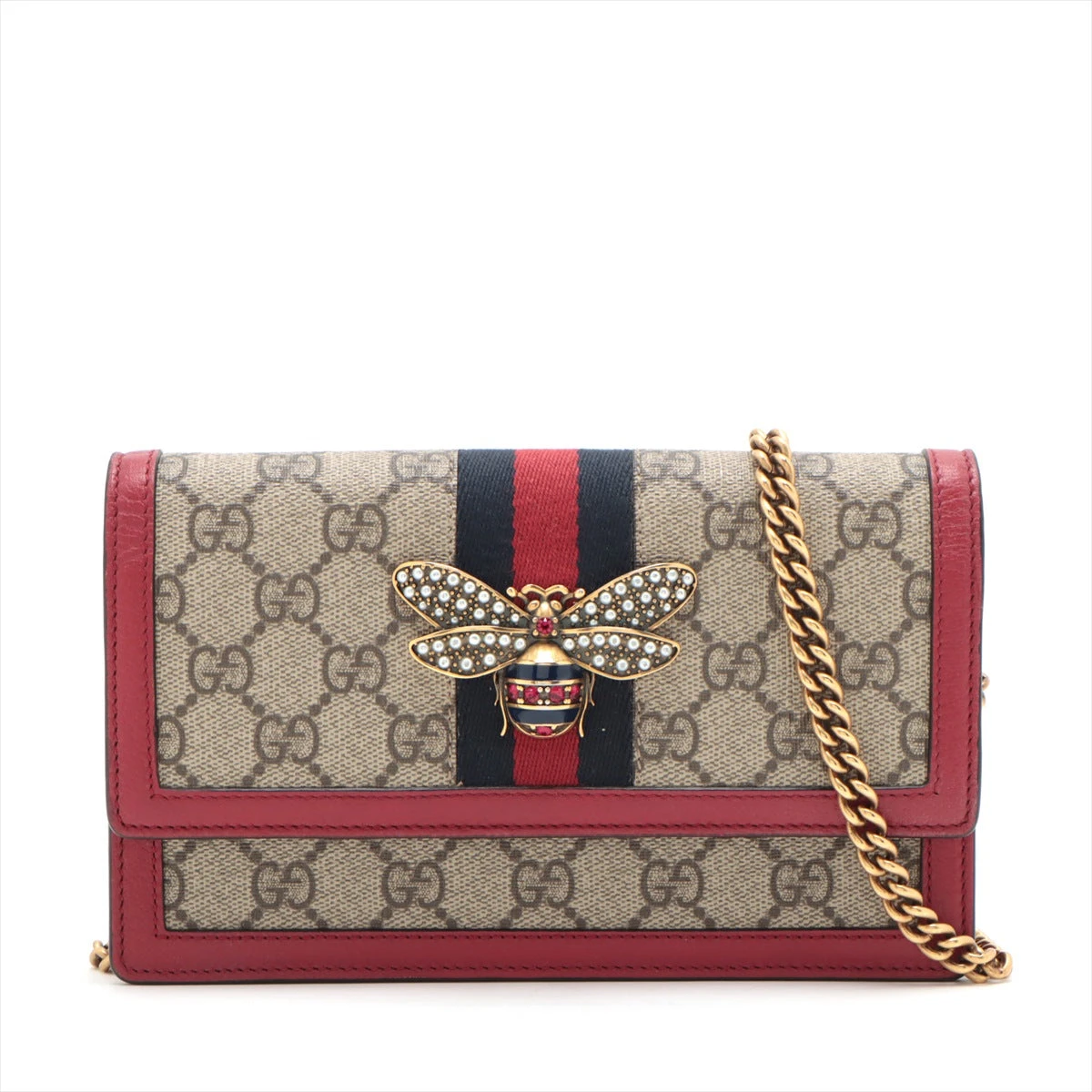 87 極上美品 GUCCI グッチ クイーン マーガレット 長財布 グッチ/長財布/クイーンマーガレット,GGプラス・GGスプリーム