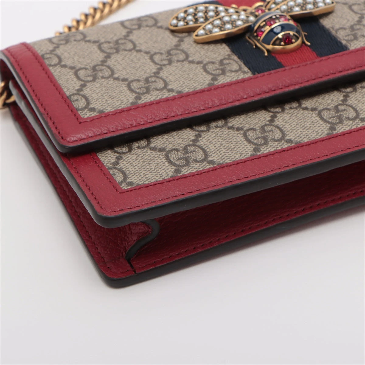 マーガレットさん専用 グッチ GGスプリーム クイーンマーガレット チェーンウォレット