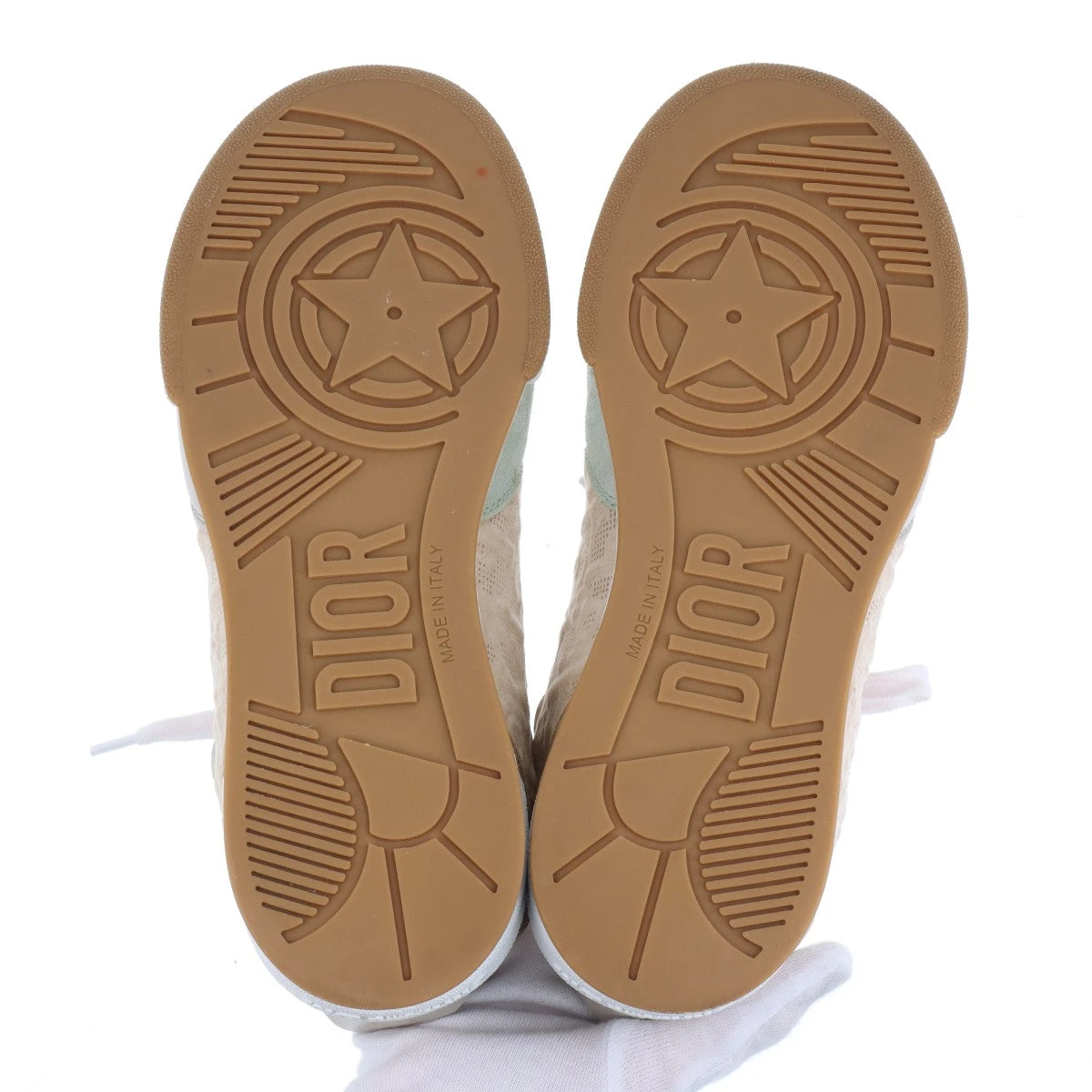 クリスチャンディオール Dior One レザー×スエード スニーカー