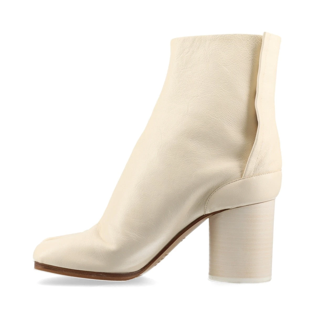 メゾンマルジェラ TABI レザー ショートブーツ 37 レディース