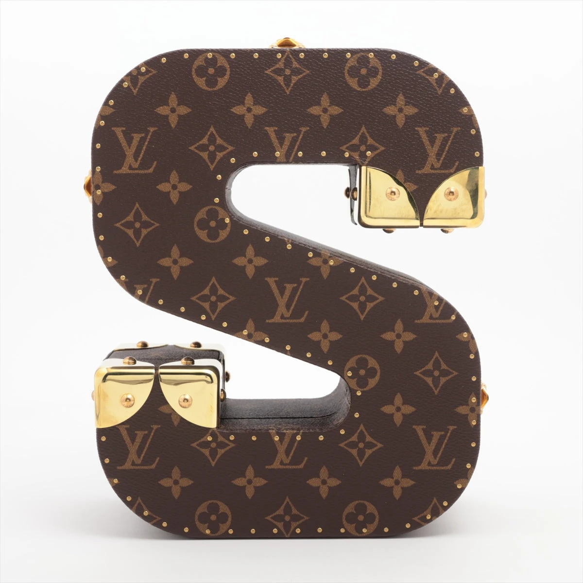 鑑定対応 正規新品Louis Vuitton トランクTシャツ ブラウンS コットンピケTシャツウィズエンブロイダードLVパッチ ｜ルイ