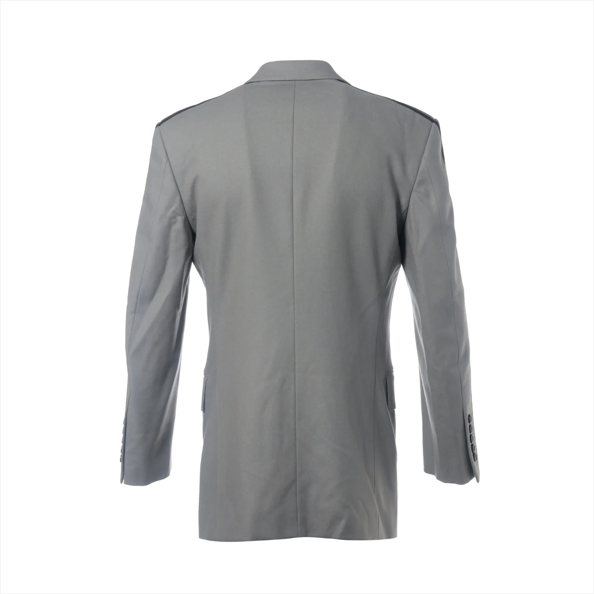 GUCCI ウールジャケット 46 グレー グッチ×アディダス ウール テーラードジャケット 46 メンズ