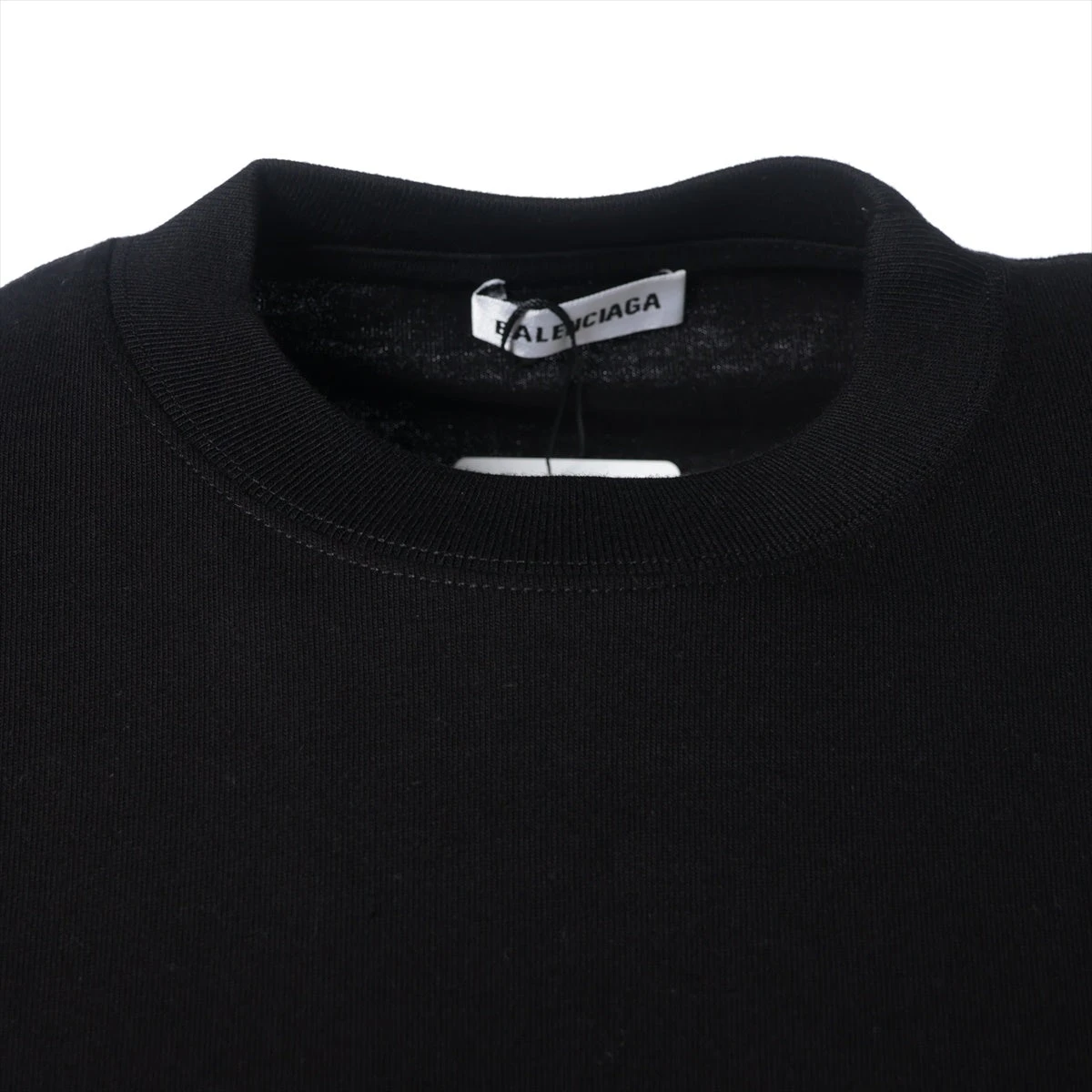 バレンシアガ 20年 コットン Tシャツ S レディース ブラック