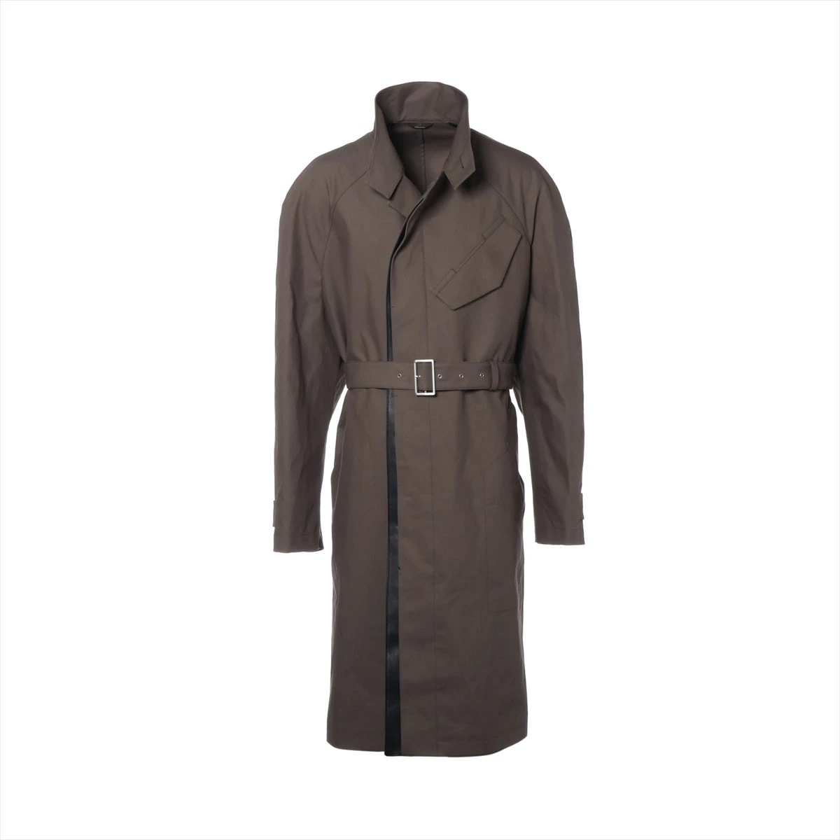 エルメス レザー×コットン×キュプラ トレンチコート 52 メンズ