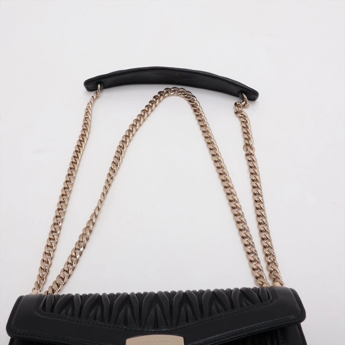 MIUMIU ナッパマテラッセチェーンショルダーバック5BD083 miu ミュウミュウ チェーンショルダーバッグ マテラッセ