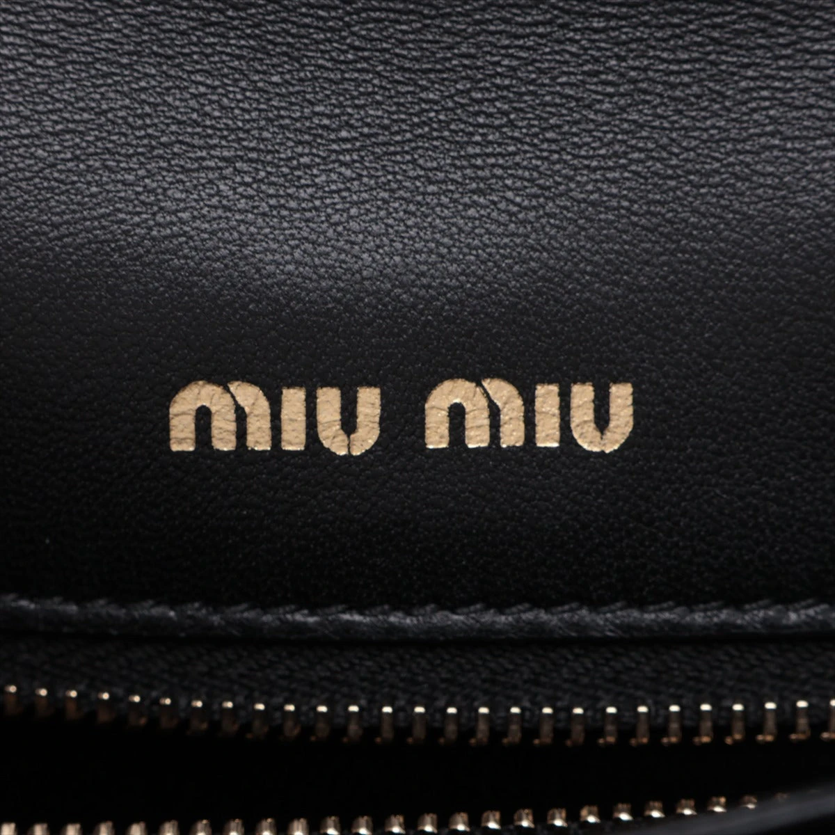 MIUMIU ナッパマテラッセチェーンショルダーバック5BD083 MIU MIU(ミュウミュウ) マテラッセチェーンショルダーバッグ