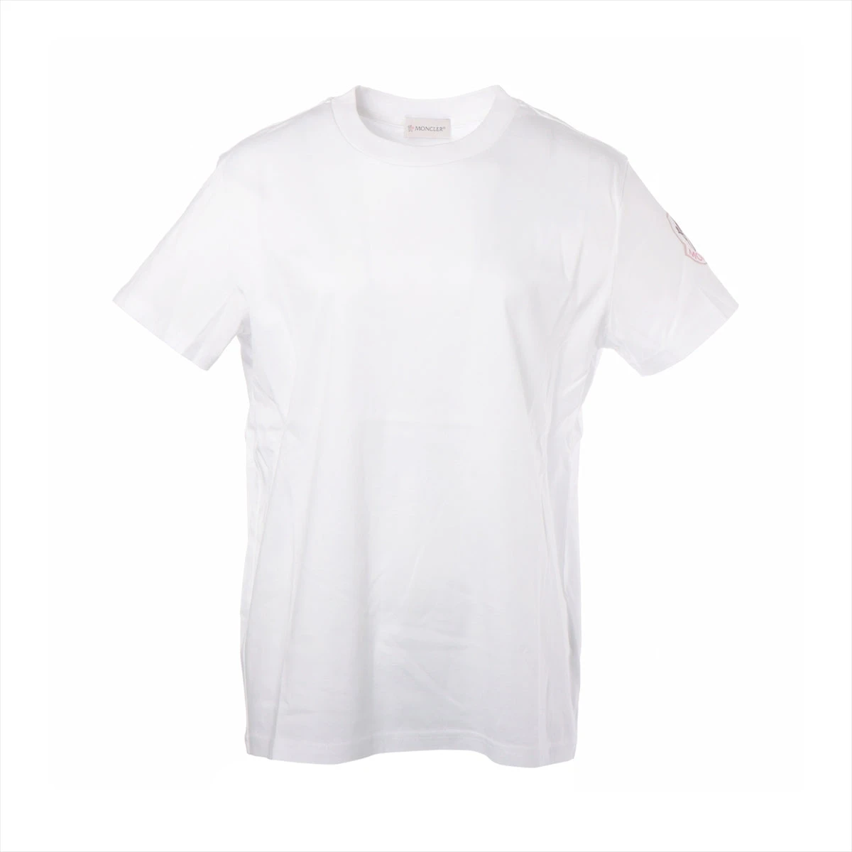 モンクレール 21年 コットン Tシャツ L レディース ホワイト