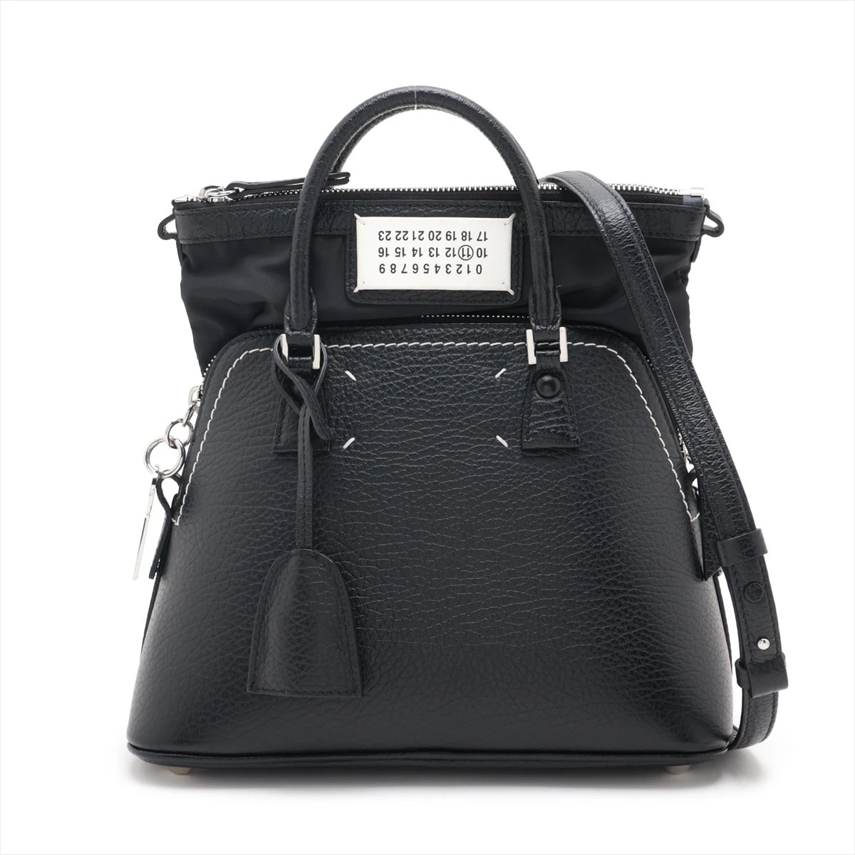 マルジェラ 5AC 2way レザー ミニバッグ Maison Margiela メゾン マルジェラ 5ACミニ 2wayバッグ