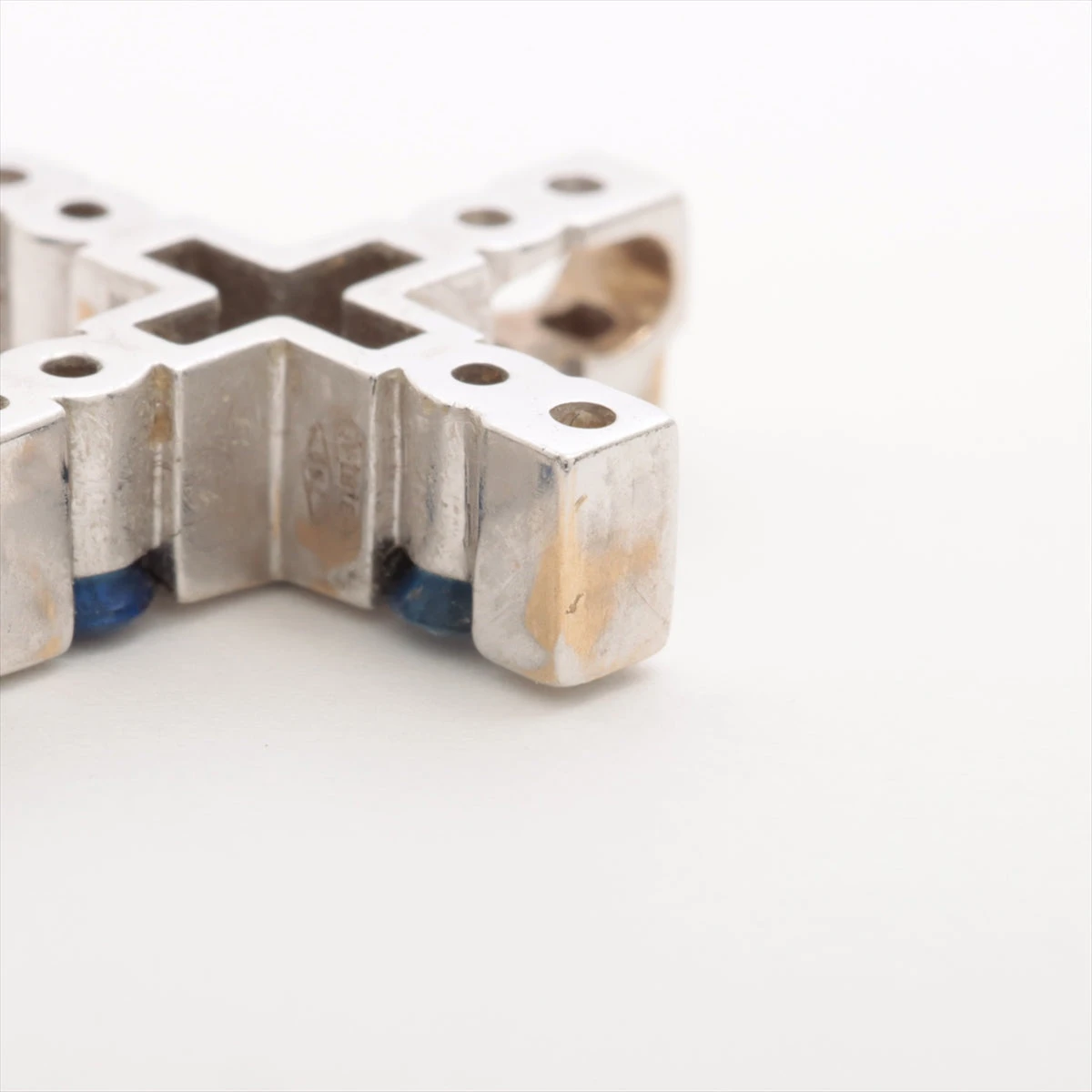 ダミアーニ ベルエポック クロス ダイヤ サファイア ネックレストップ