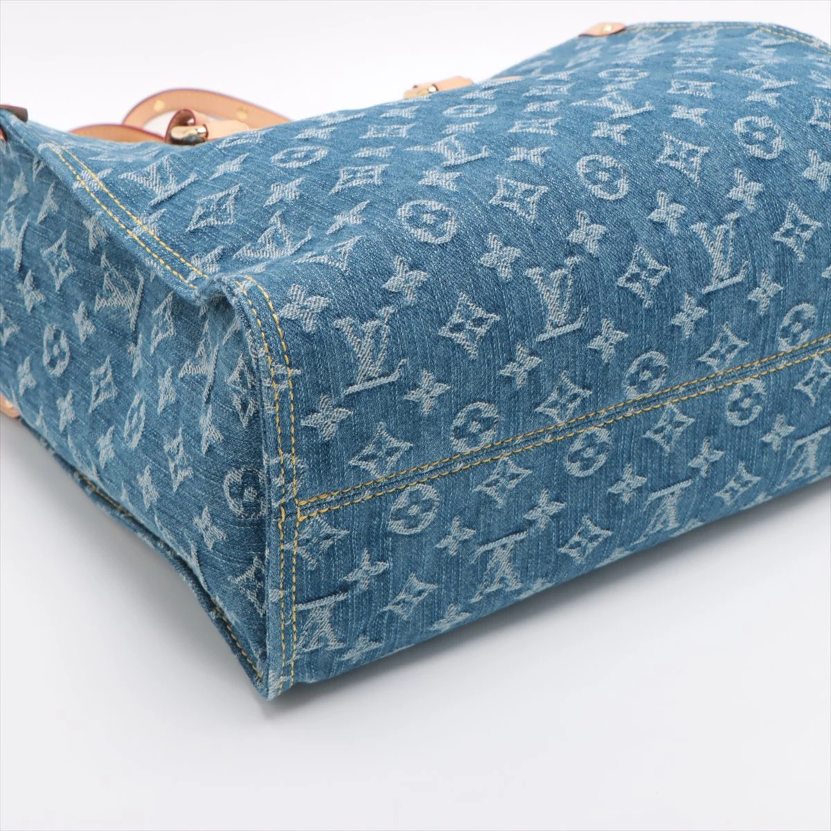 ヴィンテージルイヴィトン Louis Vuitton モノグラム ヴィトン モノグラム デニム オンザゴーMM M46871 RFID反応あり