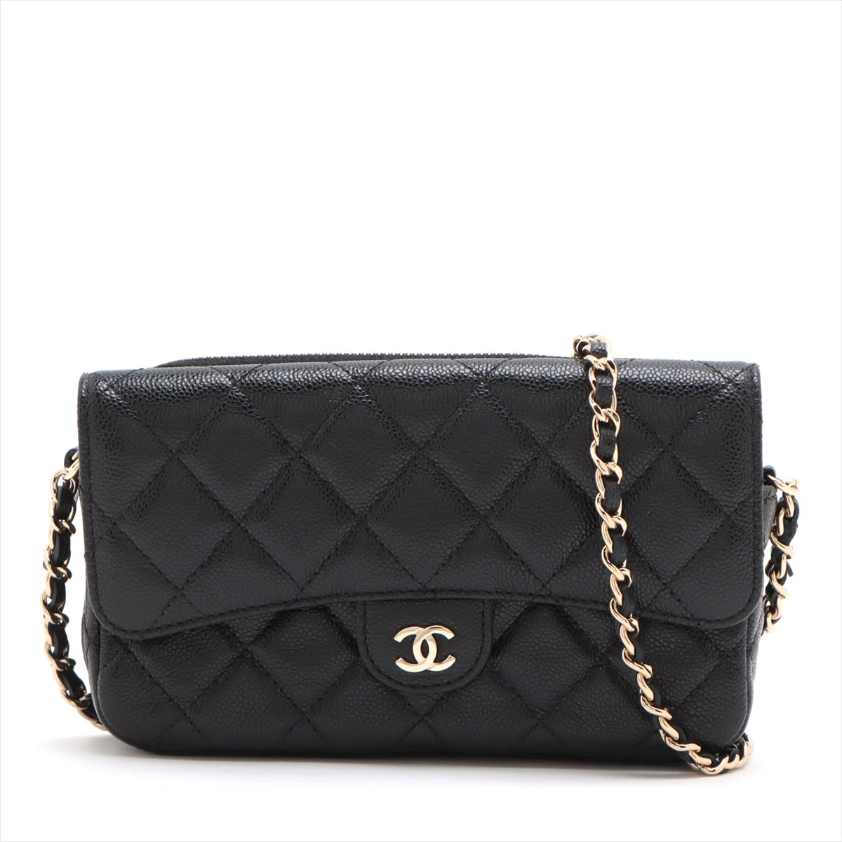 即決お約束価格CHANELマトラッセ キャビア黒 正規品保証2583. CHANEL シャネル ショルダーバッグ ミニミニ ココハンドル