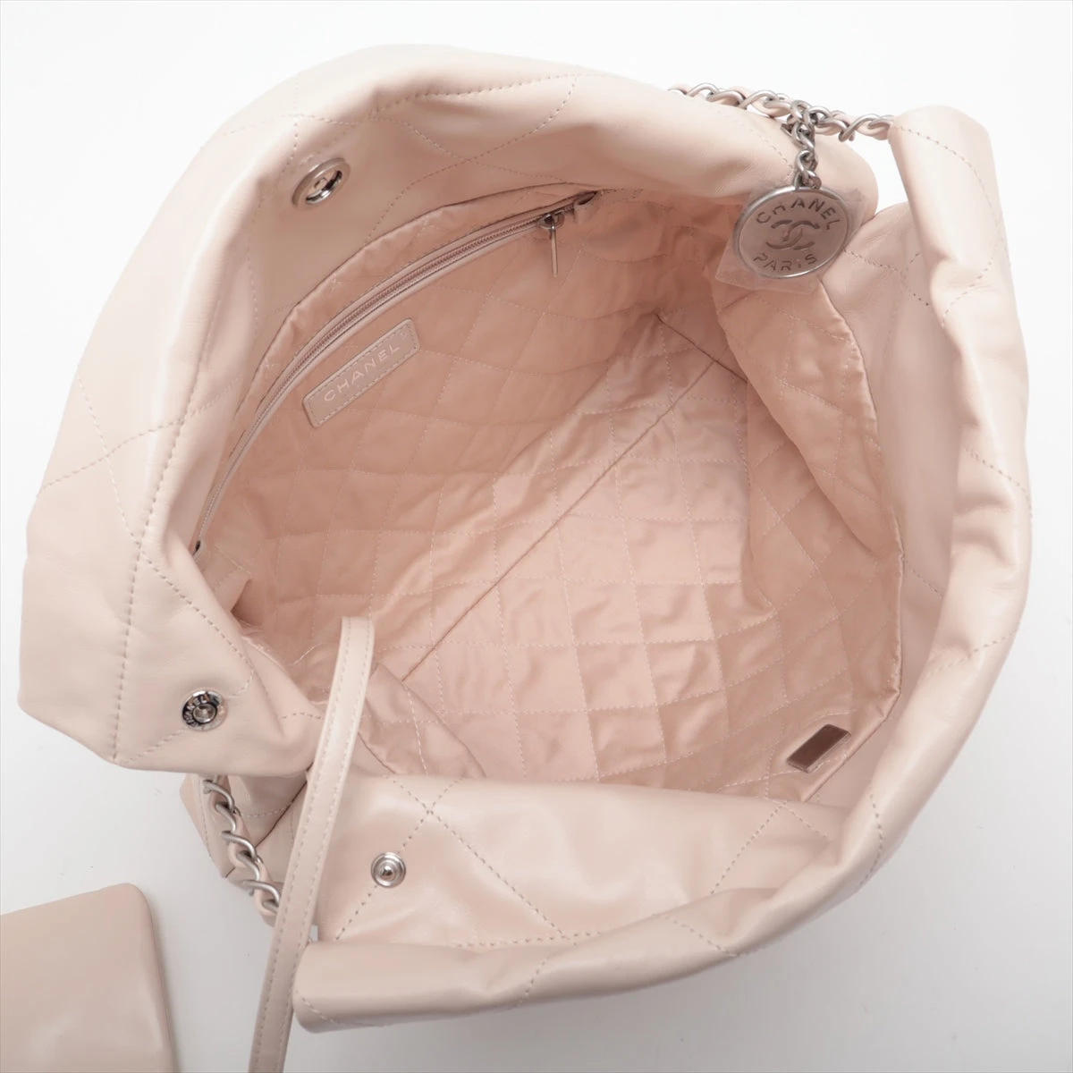 [シャネル]AS3261★ シャネル2200ラージ シャネル CHANEL CHANEL22 ミディアム AS3261 ピンク シャイニー