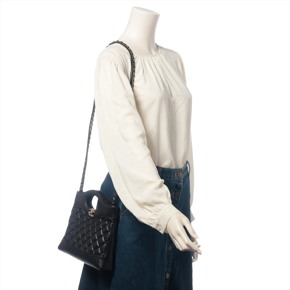 【ハンドバッグ&ショルダー2WAY】 CHANEL 31ショルダーバッグ シャネル シャネル 31 カーフスキン 2WAYショルダーバッグ