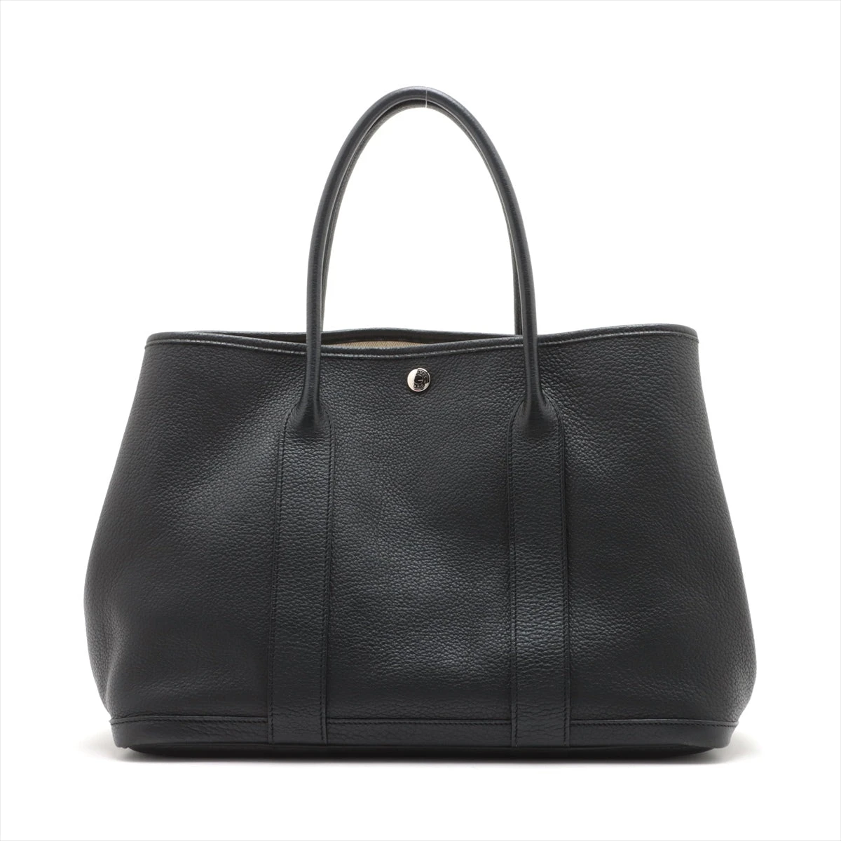 エルメス ガーデンパーティ36 PM ネゴンダ ブラック シルバー金具 □M:2009年