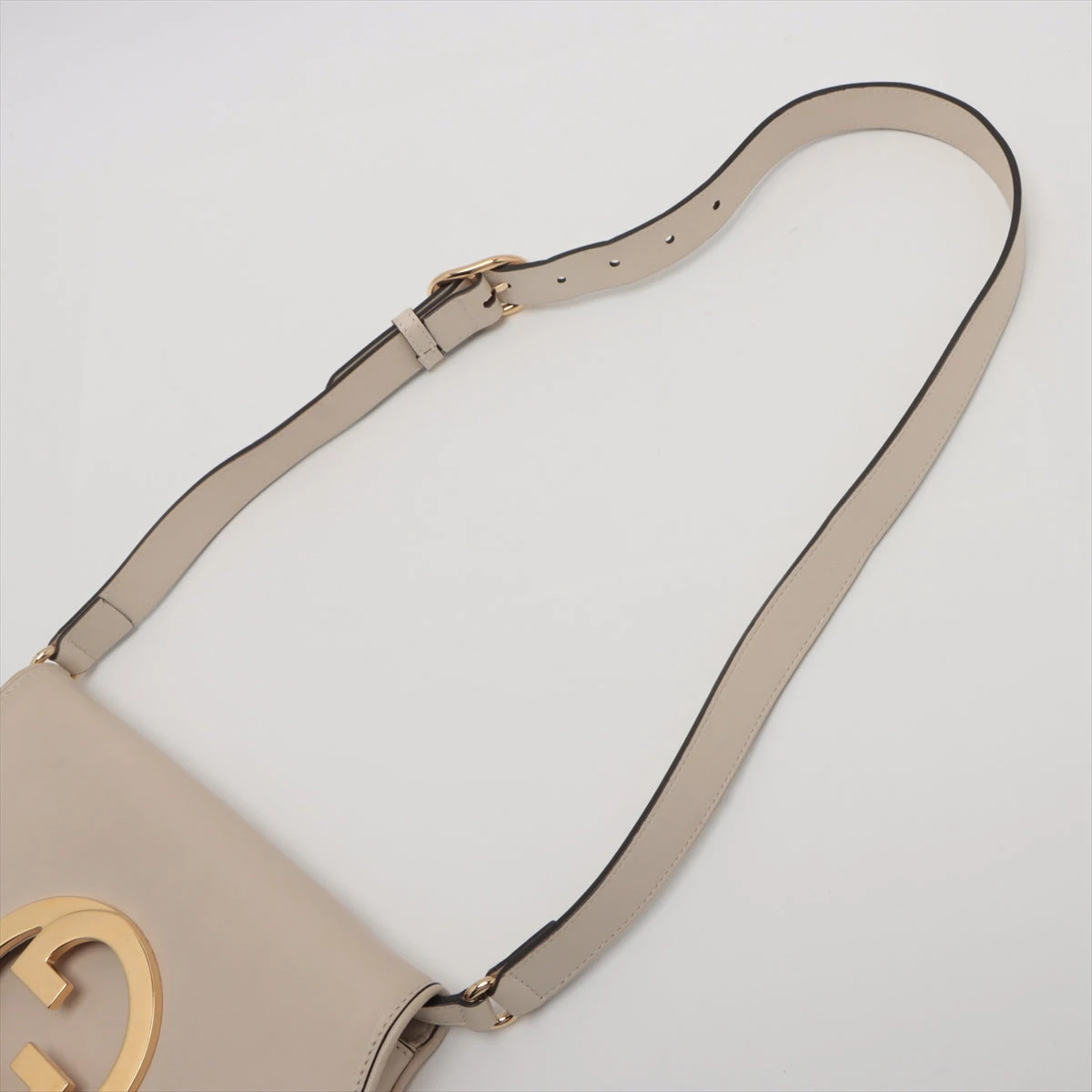 グッチ ブロンディ レザー 2WAYショルダーバッグ ベージュ