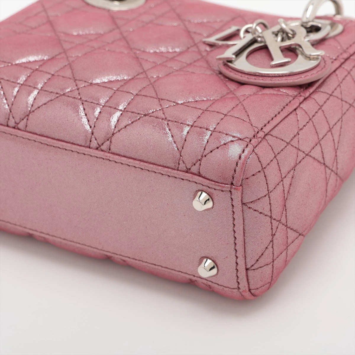 Christian Dior ハンドバッグ レディディオール カナージュ DIOR レディディオール カナージュ ミニ 2WAYハンドバッグ