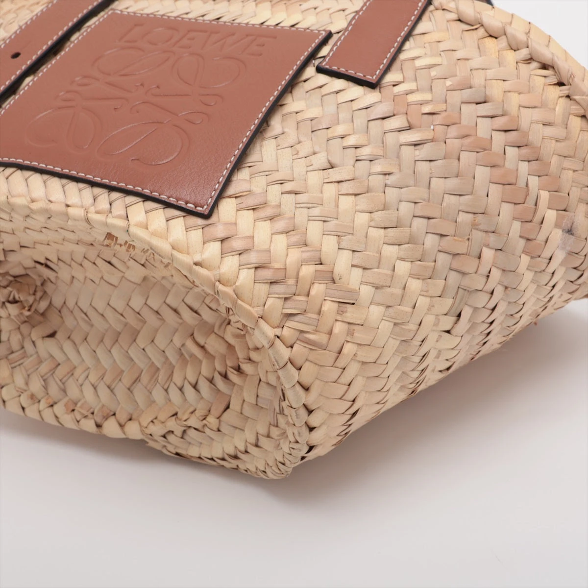 LOEWE】 かごバッグ ナチュラル ブラウン