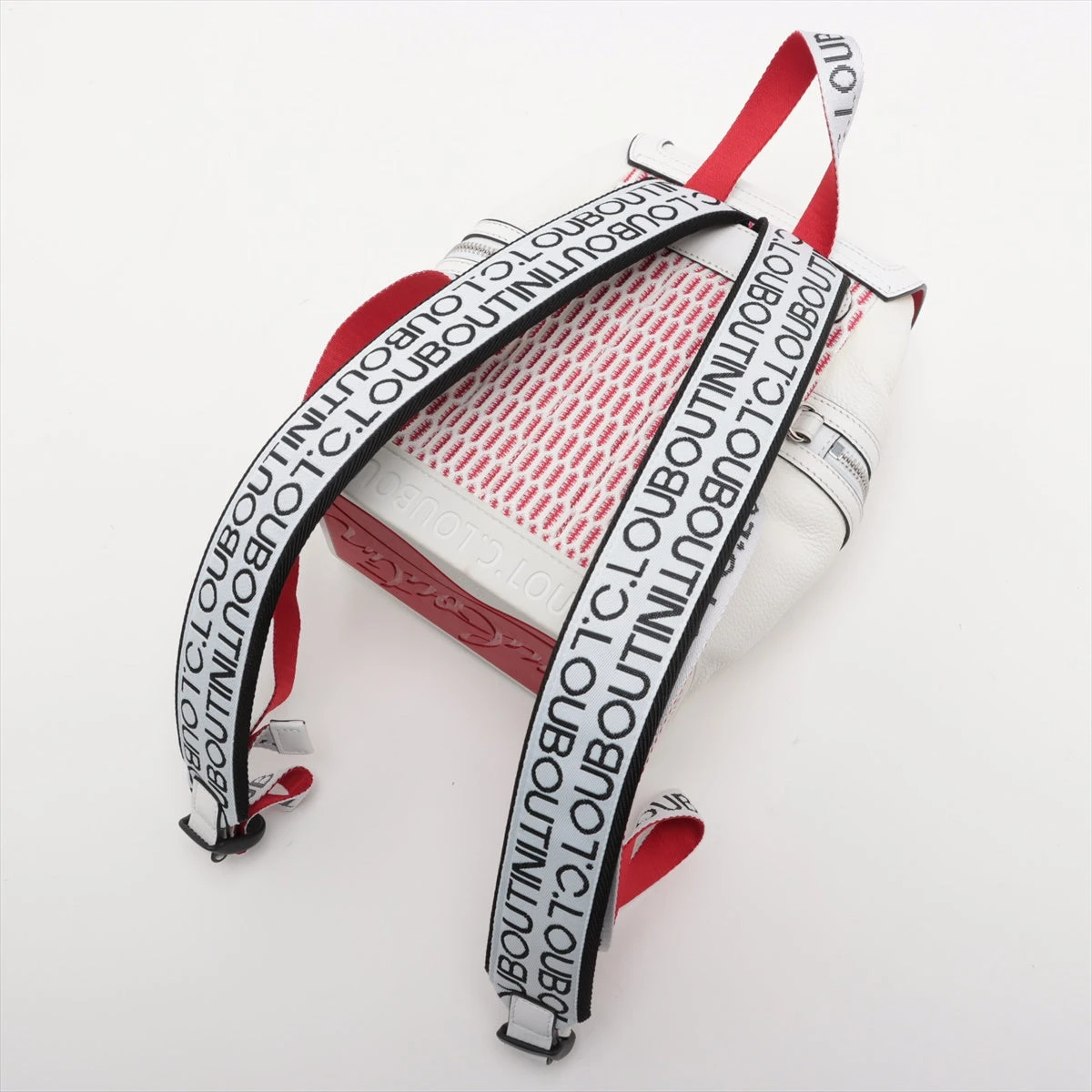 クリスチャンルブタン エクスプローラーファンク レザー バックパック