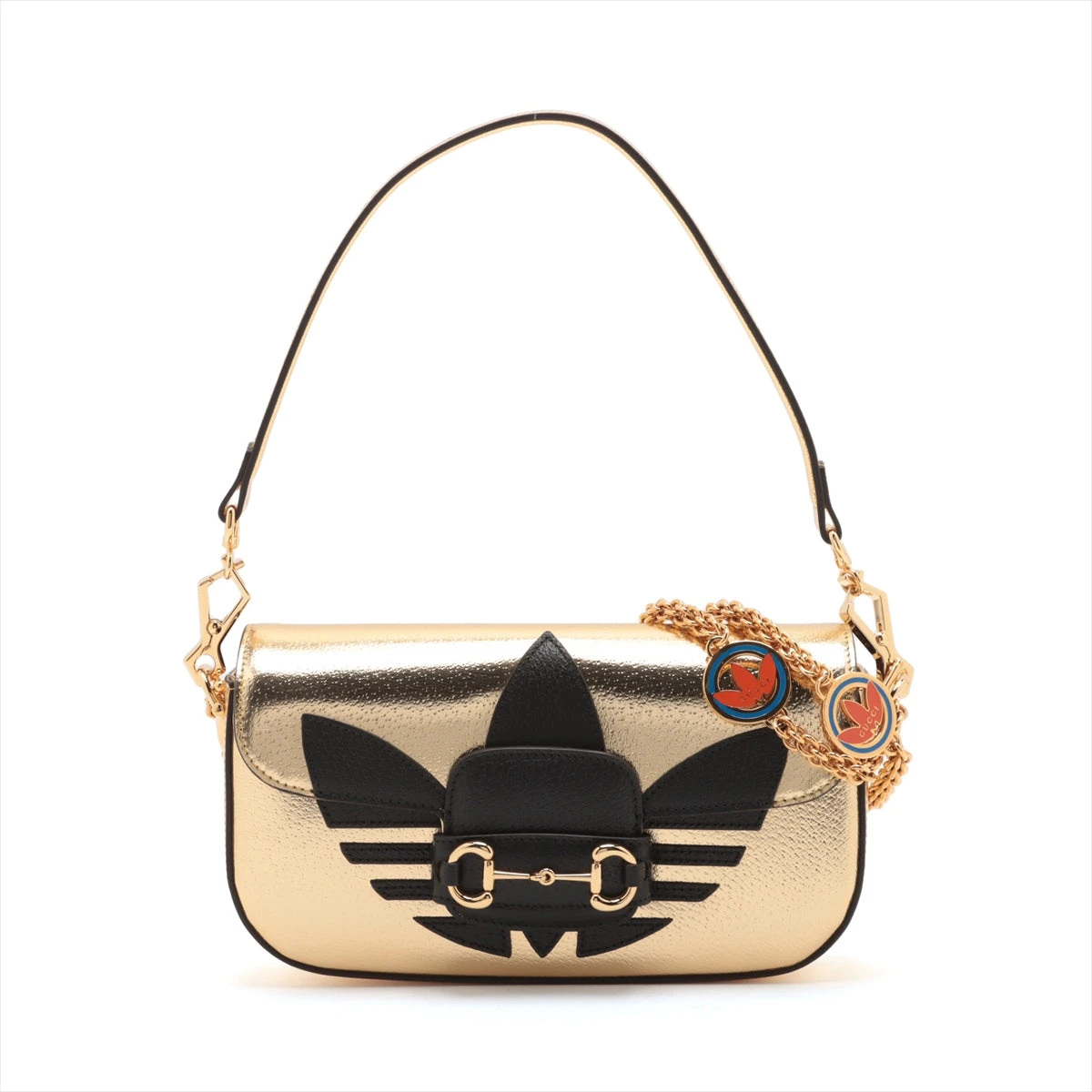 グッチ×アディダス ホースビット1955 レザー 2WAYショルダー