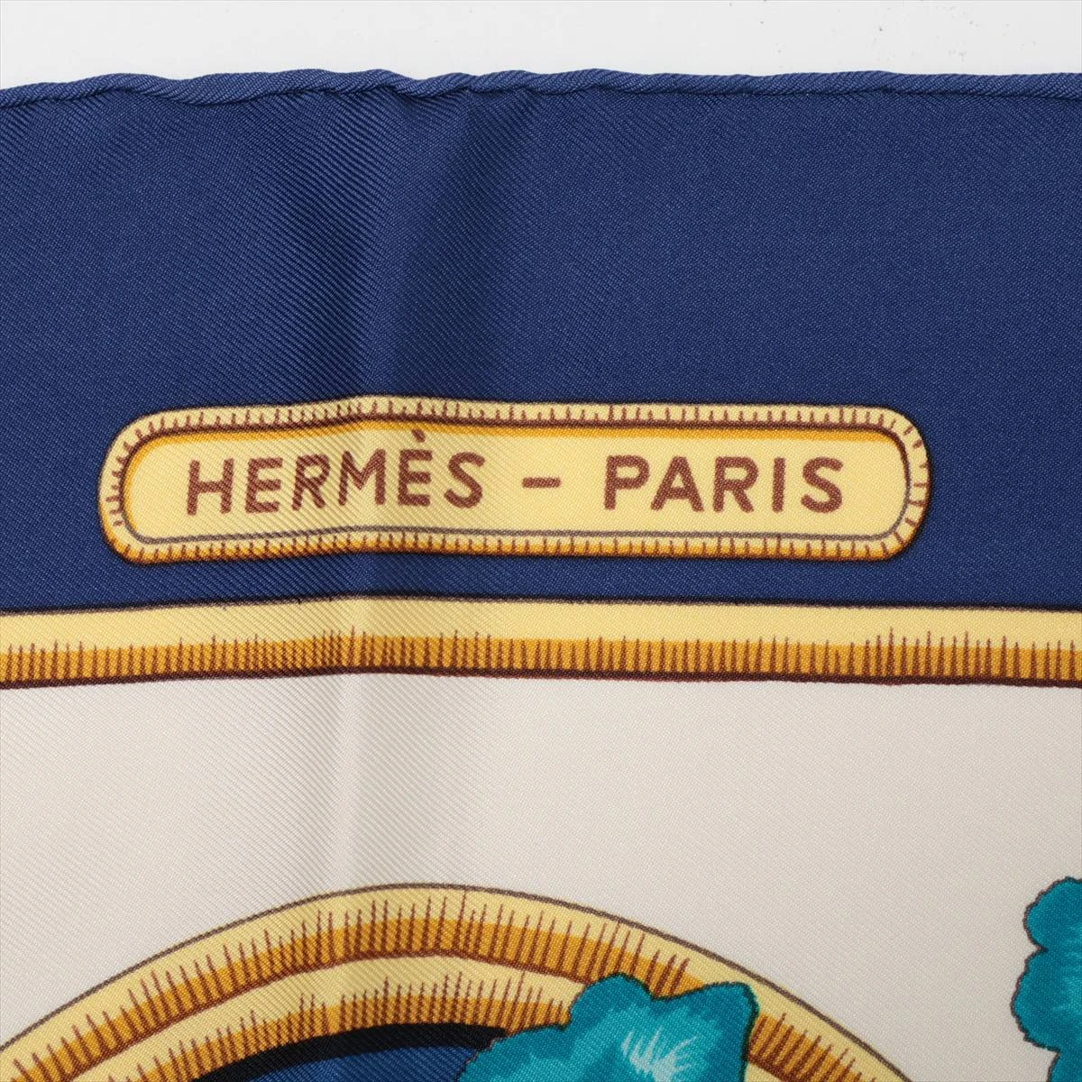 【未使用】エルメス カレ90 Caraibes カリブ鳥 HERMES 【中古】HERMES エルメス 小物 カレ90 Caraibes カリブ鳥
