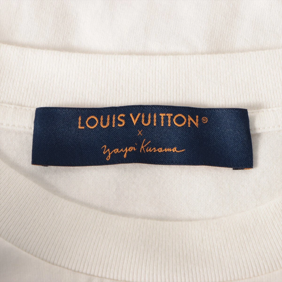 ヴィトン×草間彌生 23AW コットン Tシャツ XS メンズ ホワイト RM232H
