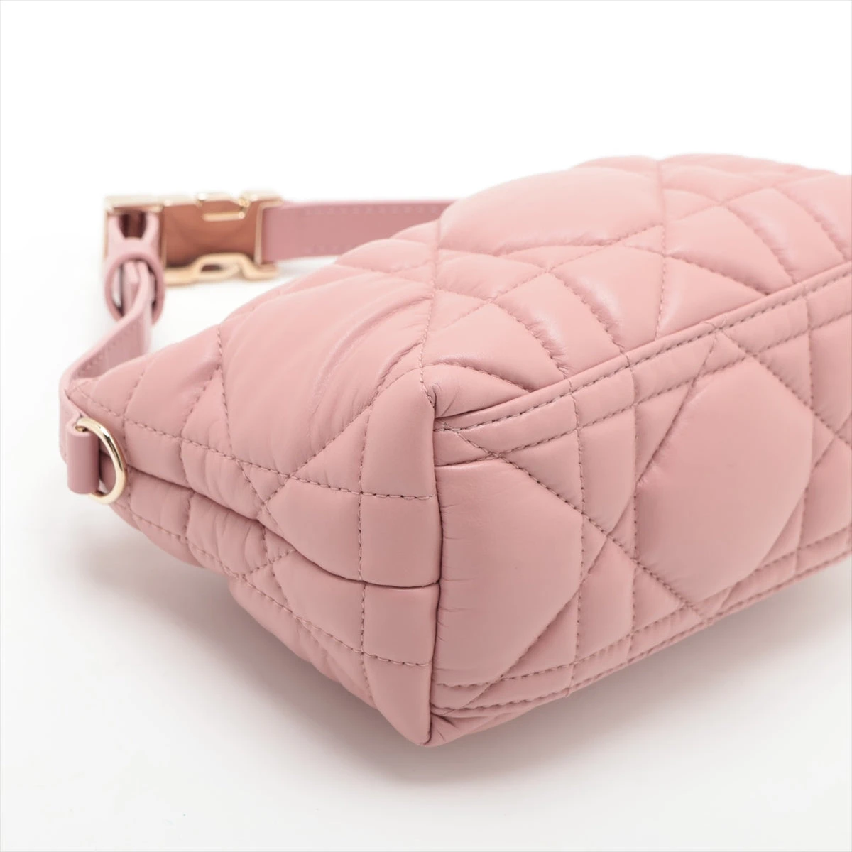 ☆上品ピンク☆ Dioriviera DiorTravel ノマドポーチ ミディアム Dioriviera Medium DiorTravel Nomad Pouch White and Yarrow