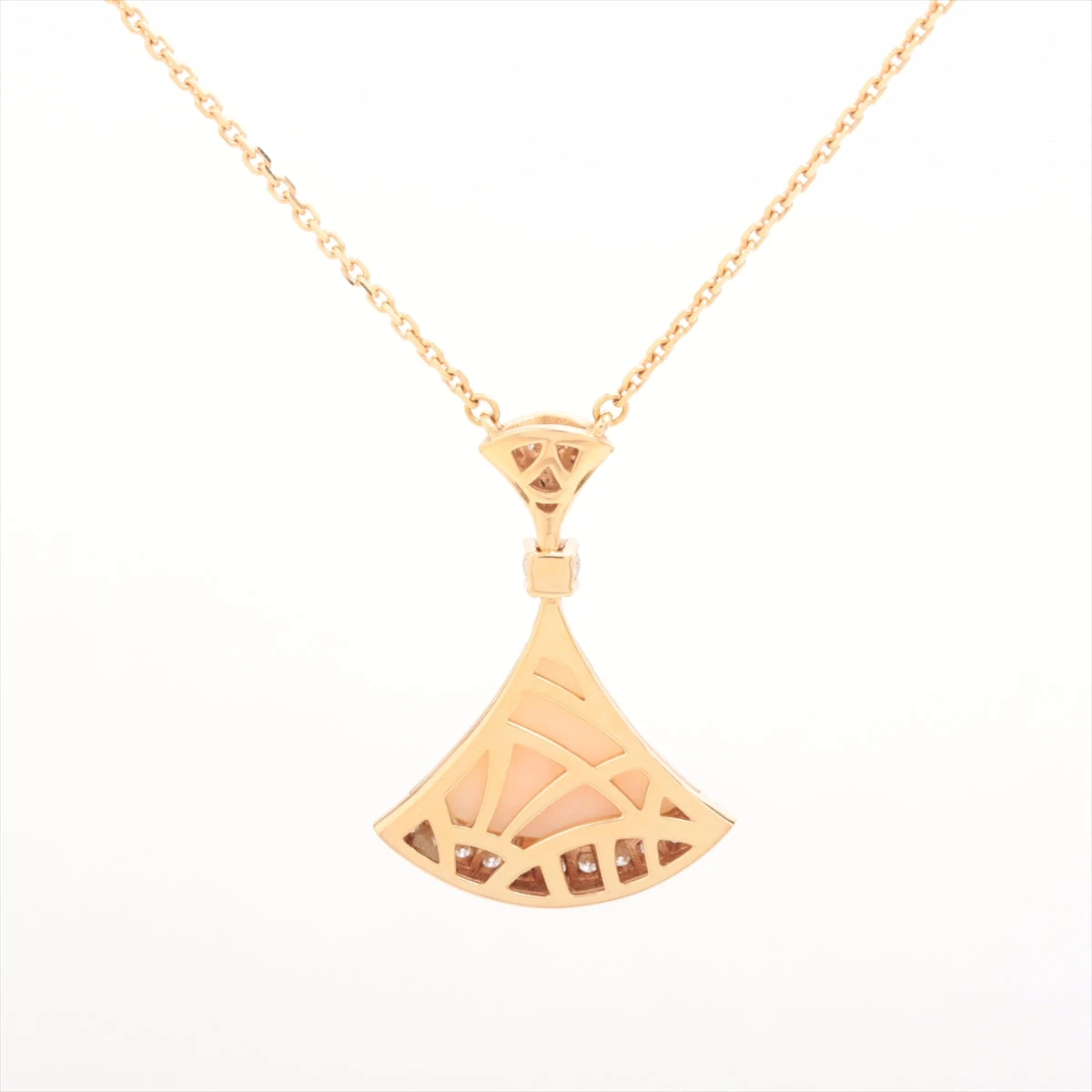 ブルガリ ディーヴァドリーム パール ダイヤ ネックレス 750 PG 3586 ブルガリ BVLGARI ディーヴァ ドリーム フルダイヤ 350067