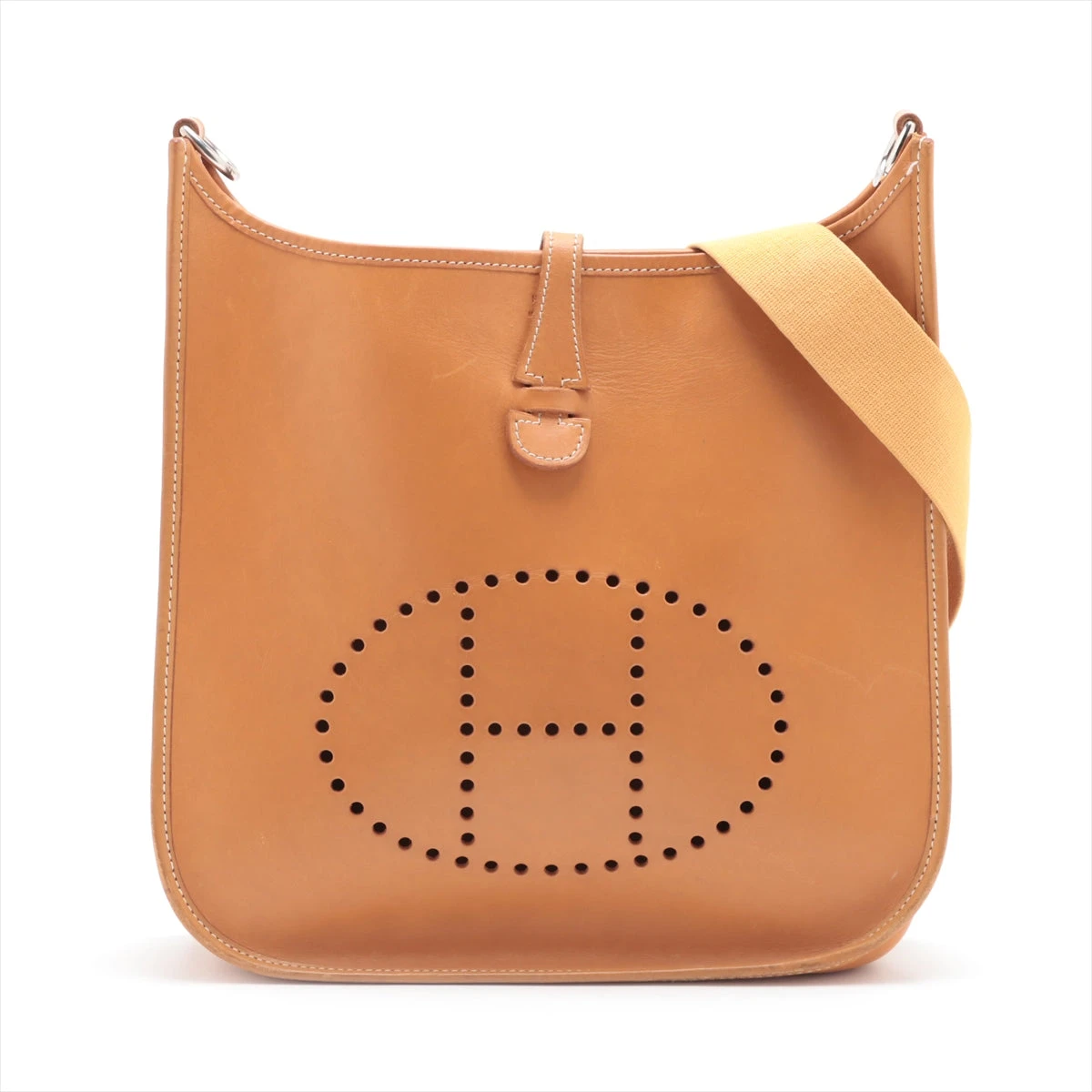 エルメス エブリン1 29 PM ヴァッシュ ナチュラル シルバー金具